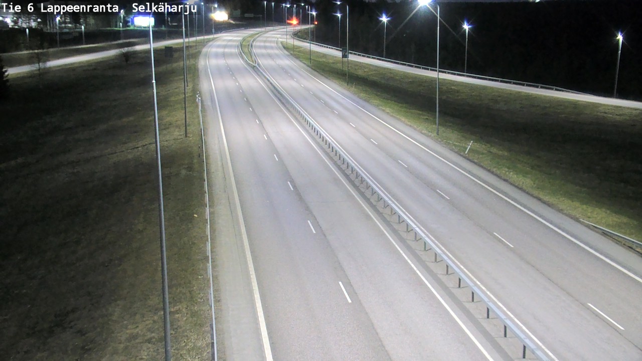 Weather Camera Image Road 6 Lappeenranta, Selkäharju, Lappeenranta, Etelä-Karjala