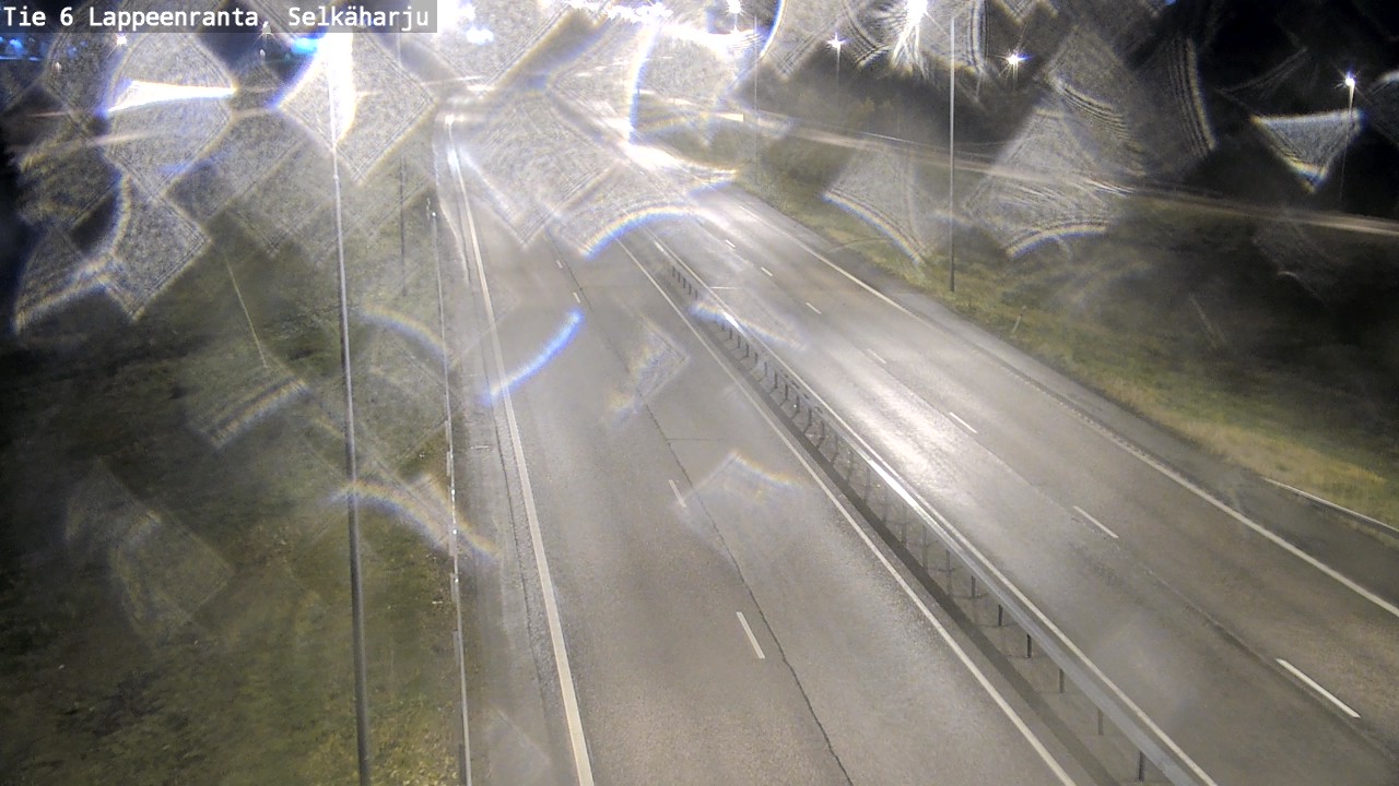 Weather Camera Image Road 6 Lappeenranta, Selkäharju, Lappeenranta, Etelä-Karjala