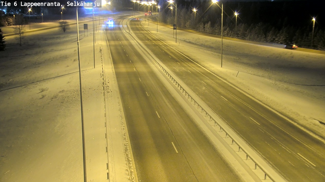 Weather Camera Image Road 6 Lappeenranta, Selkäharju, Lappeenranta, Etelä-Karjala