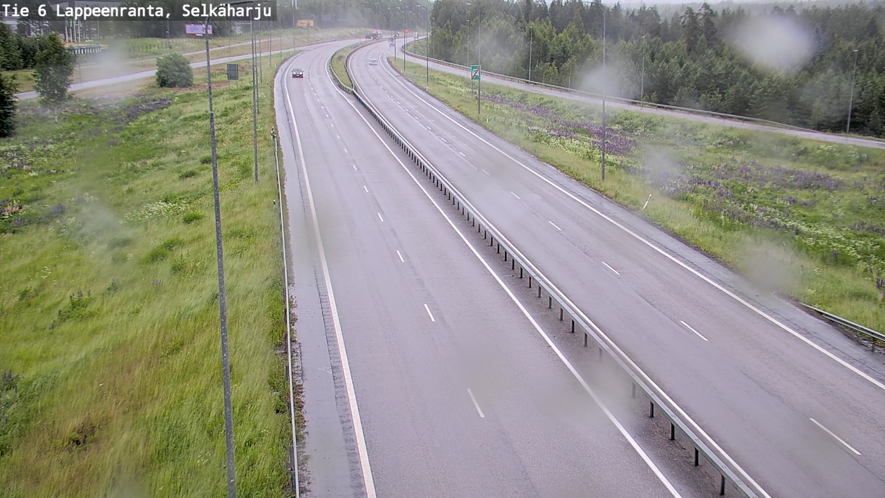 Weather Camera Image Road 6 Lappeenranta, Selkäharju, Lappeenranta, Etelä-Karjala