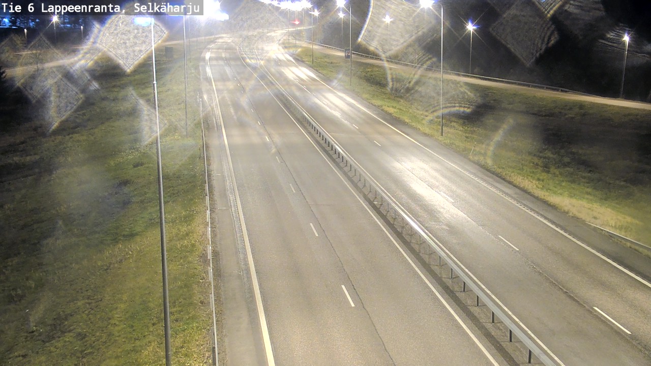 Weather Camera Image Road 6 Lappeenranta, Selkäharju, Lappeenranta, Etelä-Karjala