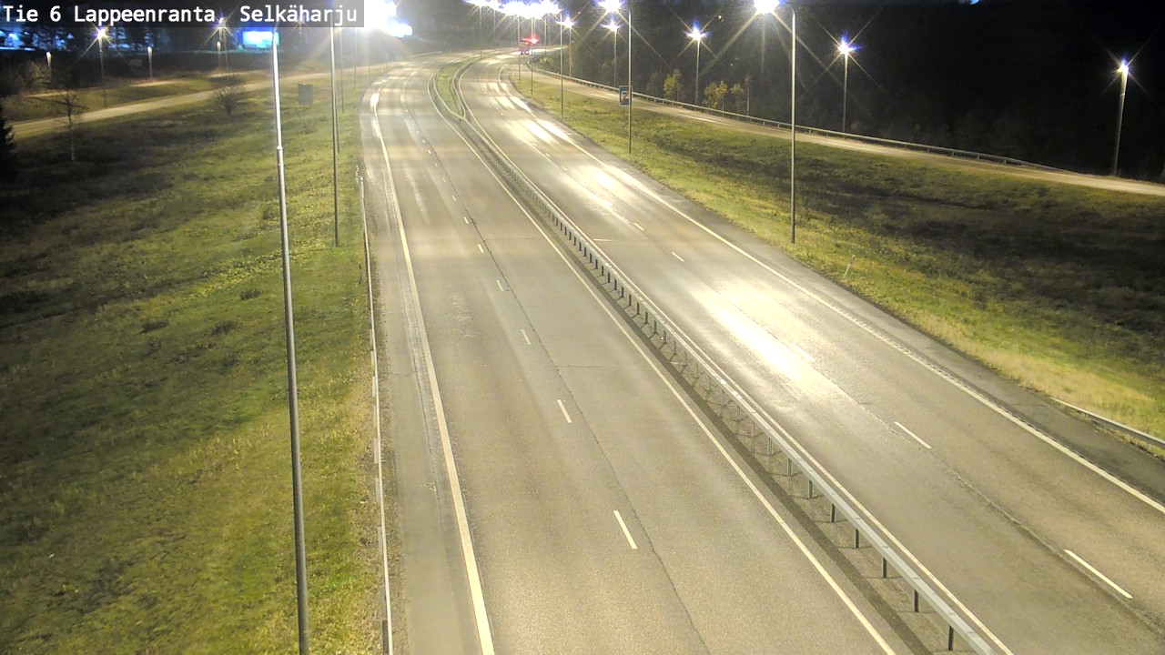 Weather Camera Image Road 6 Lappeenranta, Selkäharju, Lappeenranta, Etelä-Karjala