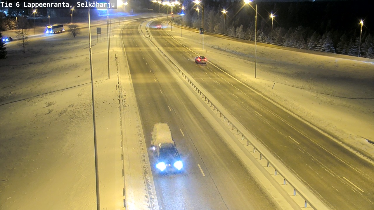Weather Camera Image Road 6 Lappeenranta, Selkäharju, Lappeenranta, Etelä-Karjala