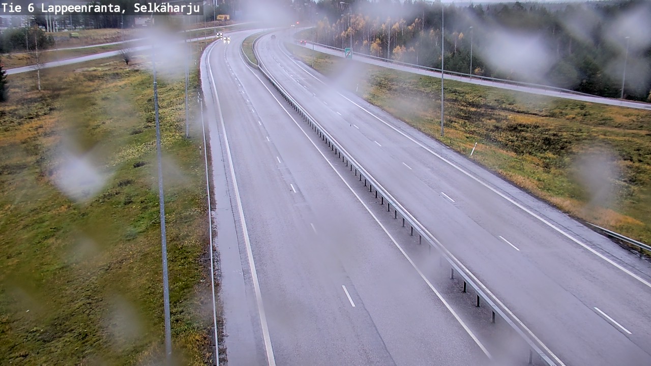 Weather Camera Image Road 6 Lappeenranta, Selkäharju, Lappeenranta, Etelä-Karjala