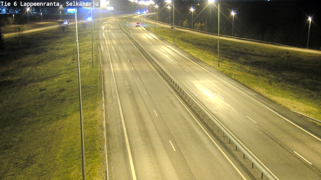 Weather Camera Image Väg 6 Villmanstrand, Selkäharju, Lappeenranta, Etelä-Karjala
