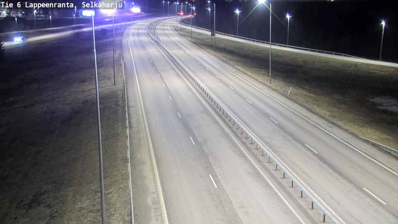 Weather Camera Image Road 6 Lappeenranta, Selkäharju, Lappeenranta, Etelä-Karjala