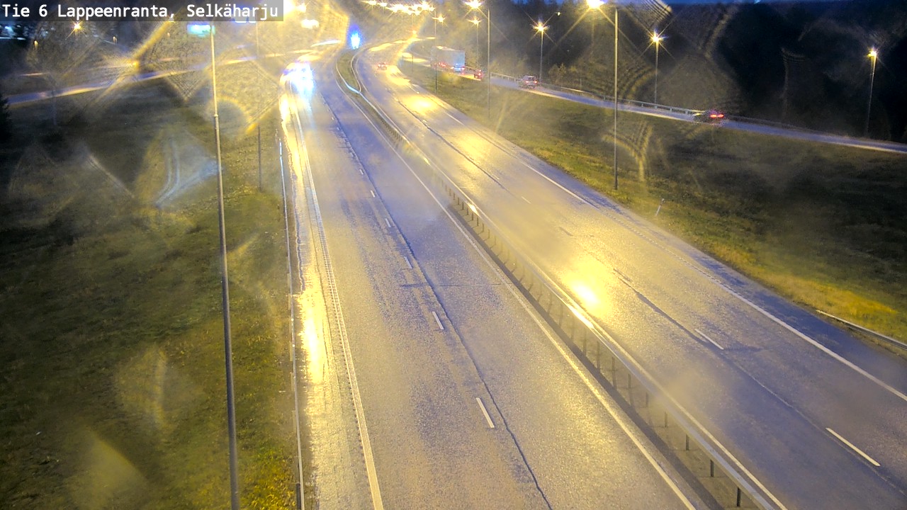 Weather Camera Image Road 6 Lappeenranta, Selkäharju, Lappeenranta, Etelä-Karjala