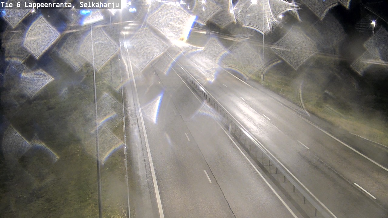 Weather Camera Image Road 6 Lappeenranta, Selkäharju, Lappeenranta, Etelä-Karjala