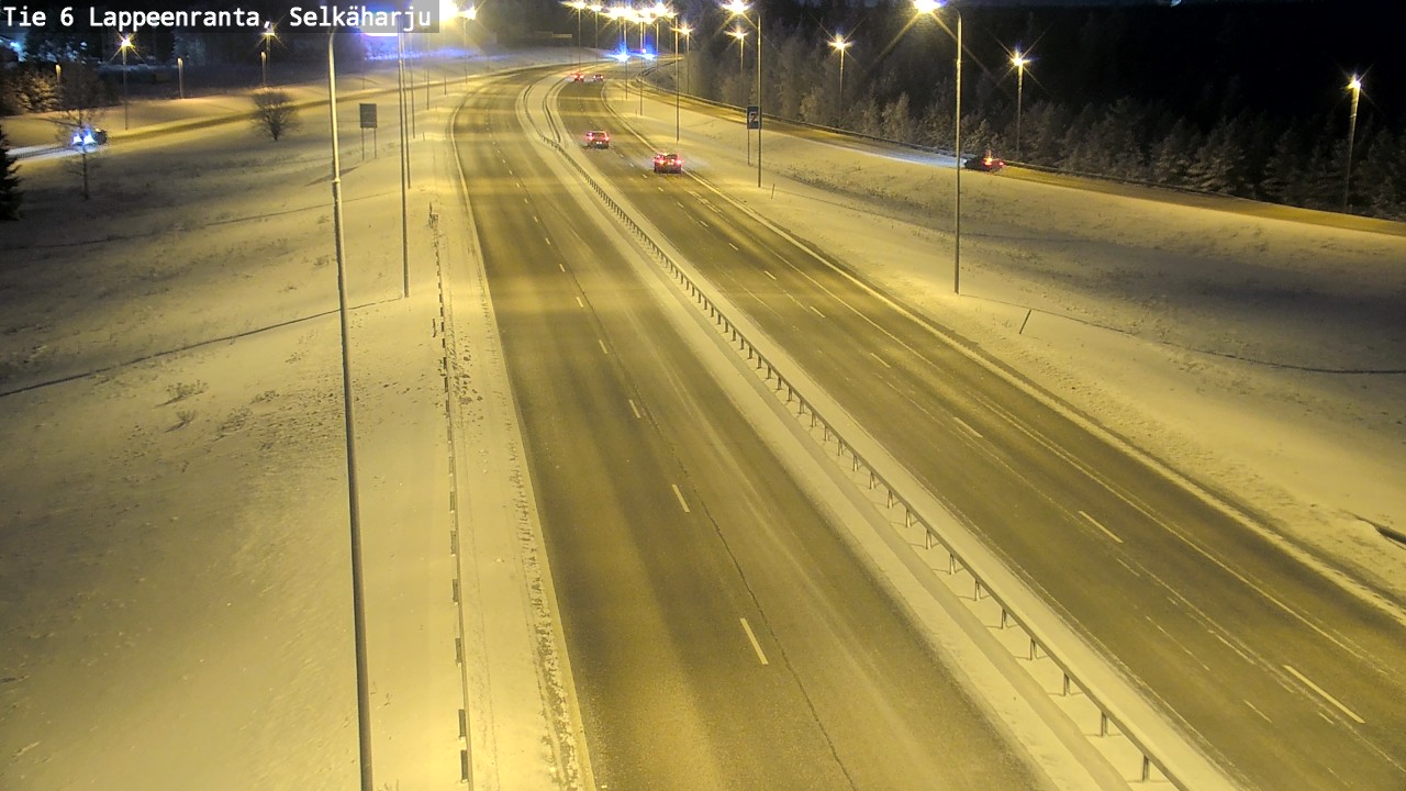 Weather Camera Image Road 6 Lappeenranta, Selkäharju, Lappeenranta, Etelä-Karjala