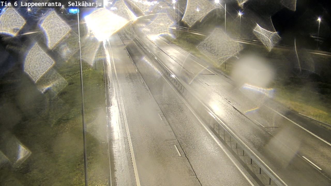 Weather Camera Image Road 6 Lappeenranta, Selkäharju, Lappeenranta, Etelä-Karjala