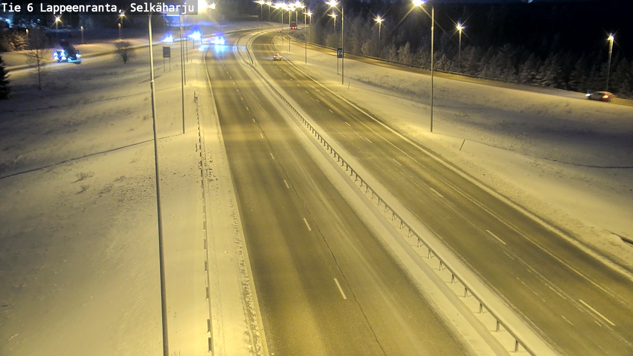 Weather Camera Image Road 6 Lappeenranta, Selkäharju, Lappeenranta, Etelä-Karjala