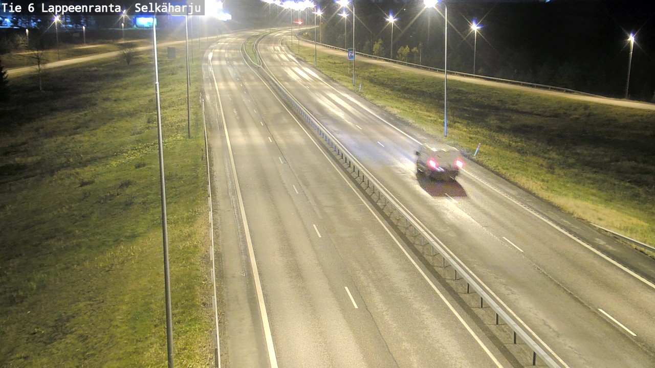 Weather Camera Image Road 6 Lappeenranta, Selkäharju, Lappeenranta, Etelä-Karjala