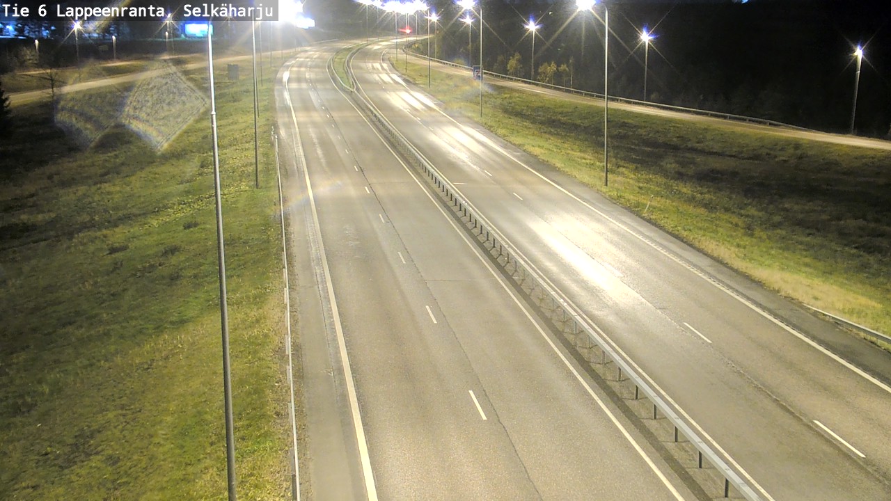 Weather Camera Image Road 6 Lappeenranta, Selkäharju, Lappeenranta, Etelä-Karjala