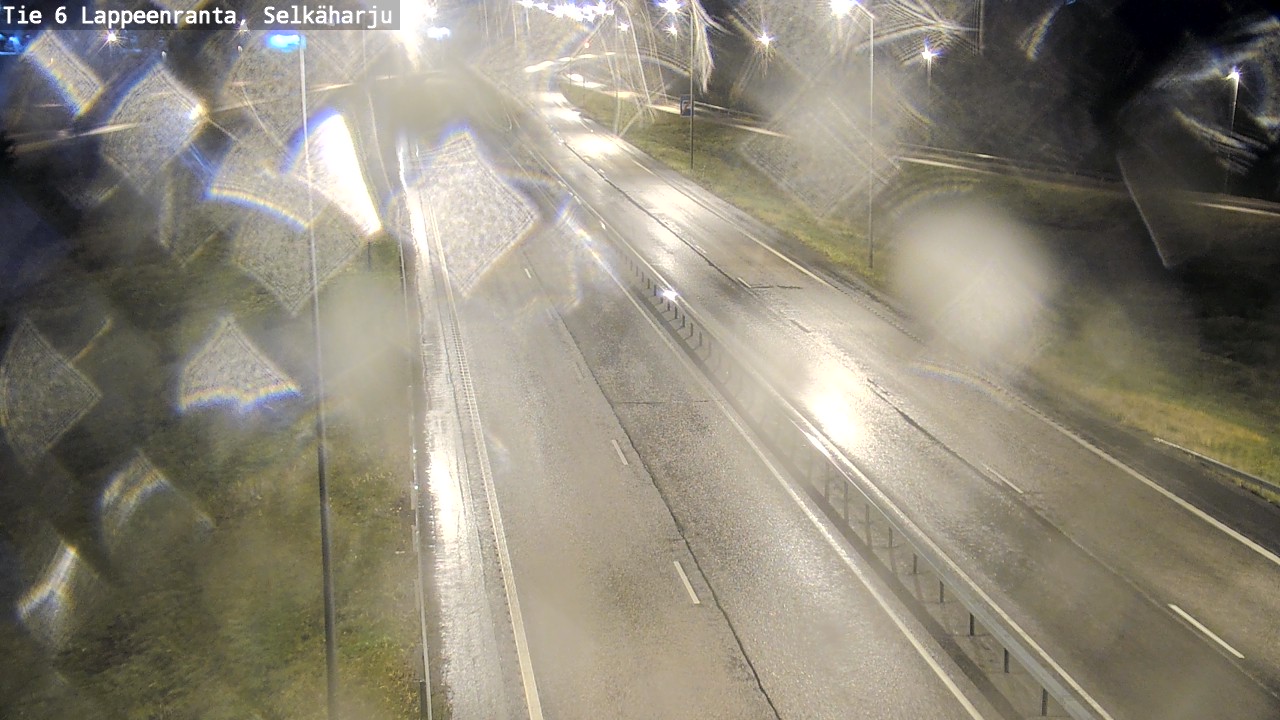 Weather Camera Image Road 6 Lappeenranta, Selkäharju, Lappeenranta, Etelä-Karjala