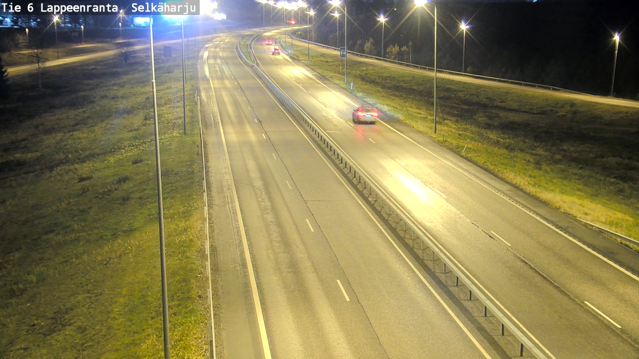 Weather Camera Image Väg 6 Villmanstrand, Selkäharju, Lappeenranta, Etelä-Karjala