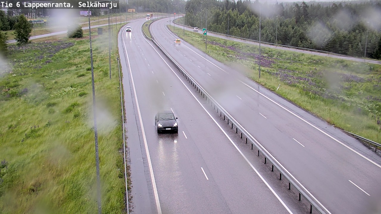 Weather Camera Image Road 6 Lappeenranta, Selkäharju, Lappeenranta, Etelä-Karjala