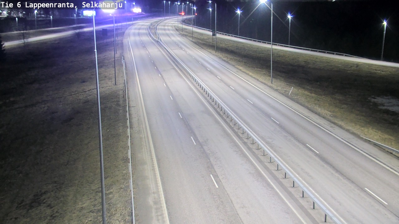 Weather Camera Image Road 6 Lappeenranta, Selkäharju, Lappeenranta, Etelä-Karjala