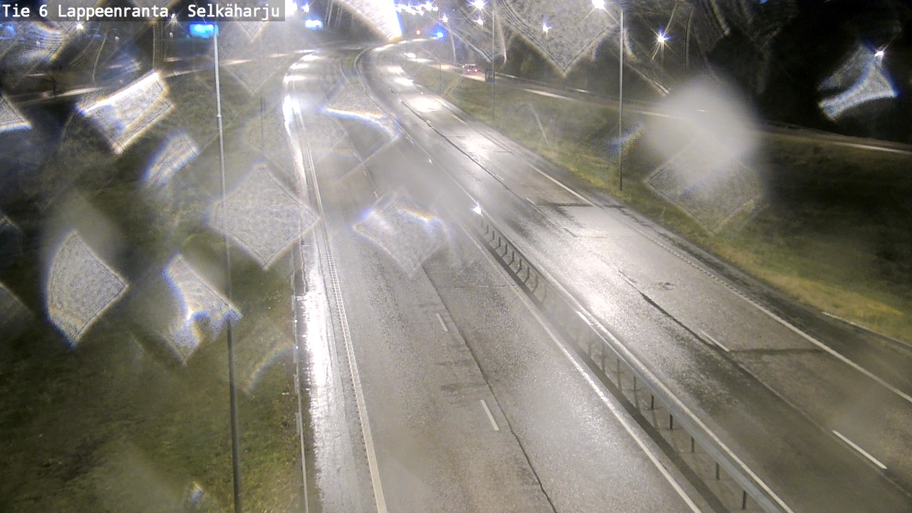 Weather Camera Image Road 6 Lappeenranta, Selkäharju, Lappeenranta, Etelä-Karjala