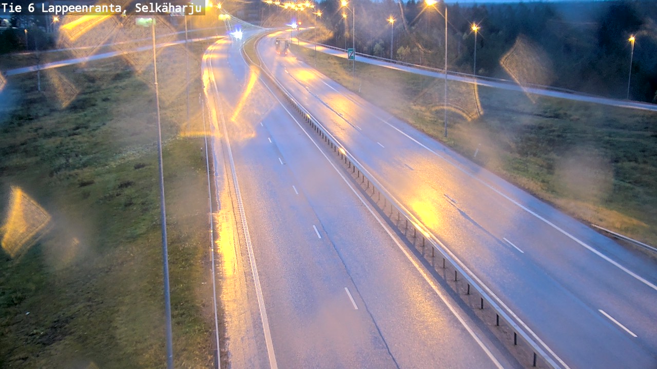 Weather Camera Image Road 6 Lappeenranta, Selkäharju, Lappeenranta, Etelä-Karjala