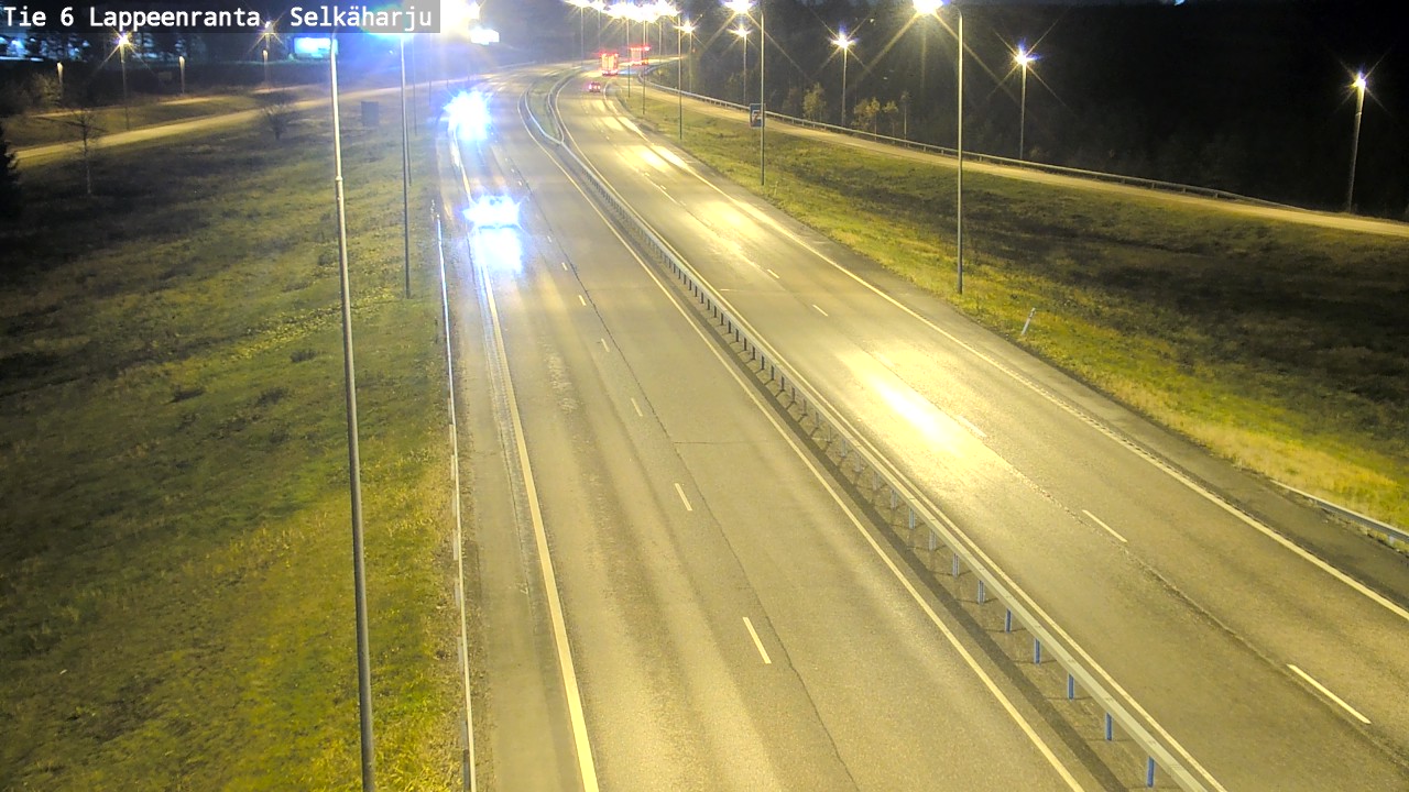 Weather Camera Image Väg 6 Villmanstrand, Selkäharju, Lappeenranta, Etelä-Karjala
