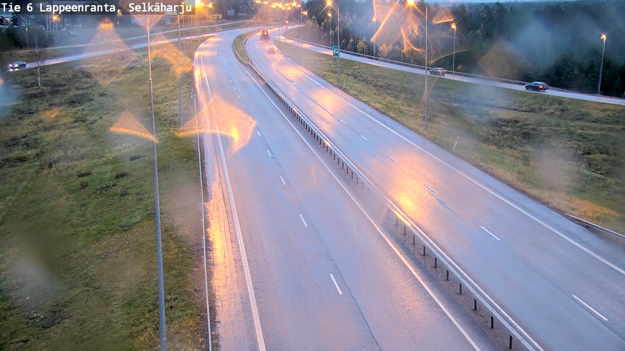 Weather Camera Image Road 6 Lappeenranta, Selkäharju, Lappeenranta, Etelä-Karjala
