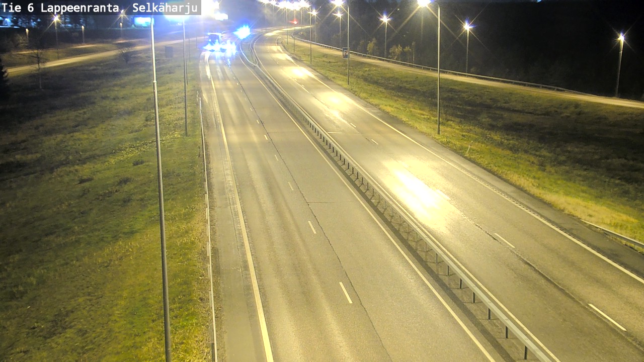Weather Camera Image Väg 6 Villmanstrand, Selkäharju, Lappeenranta, Etelä-Karjala