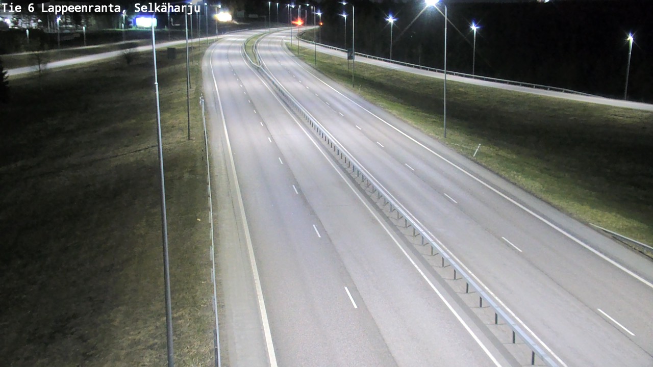 Weather Camera Image Road 6 Lappeenranta, Selkäharju, Lappeenranta, Etelä-Karjala