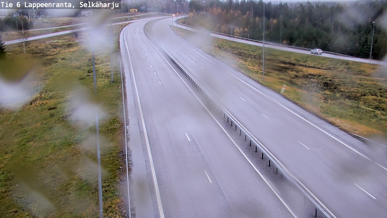 Weather Camera Image Road 6 Lappeenranta, Selkäharju, Lappeenranta, Etelä-Karjala