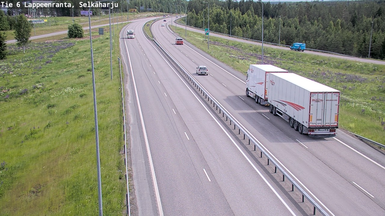 Kelikamerat Kuva Tie 6 Lappeenranta, Selkäharju, Lappeenranta, Etelä-Karjala