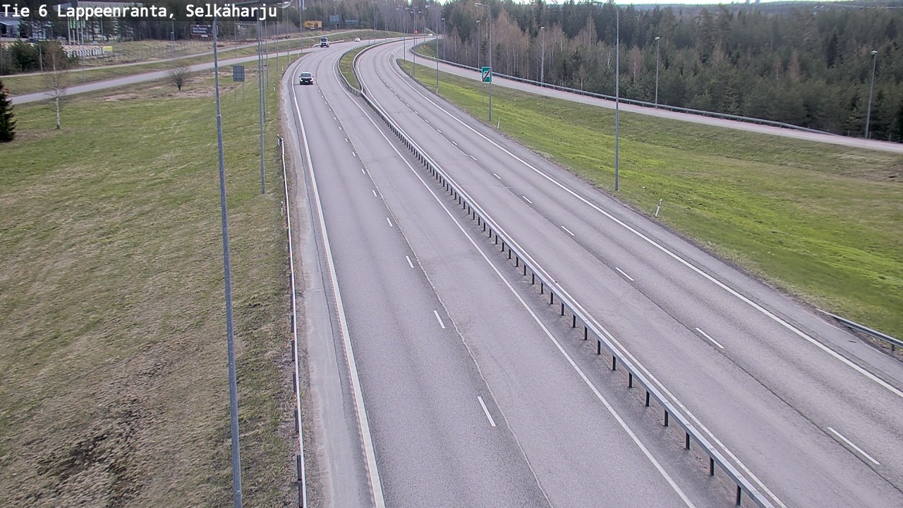 Weather Camera Image Road 6 Lappeenranta, Selkäharju, Lappeenranta, Etelä-Karjala