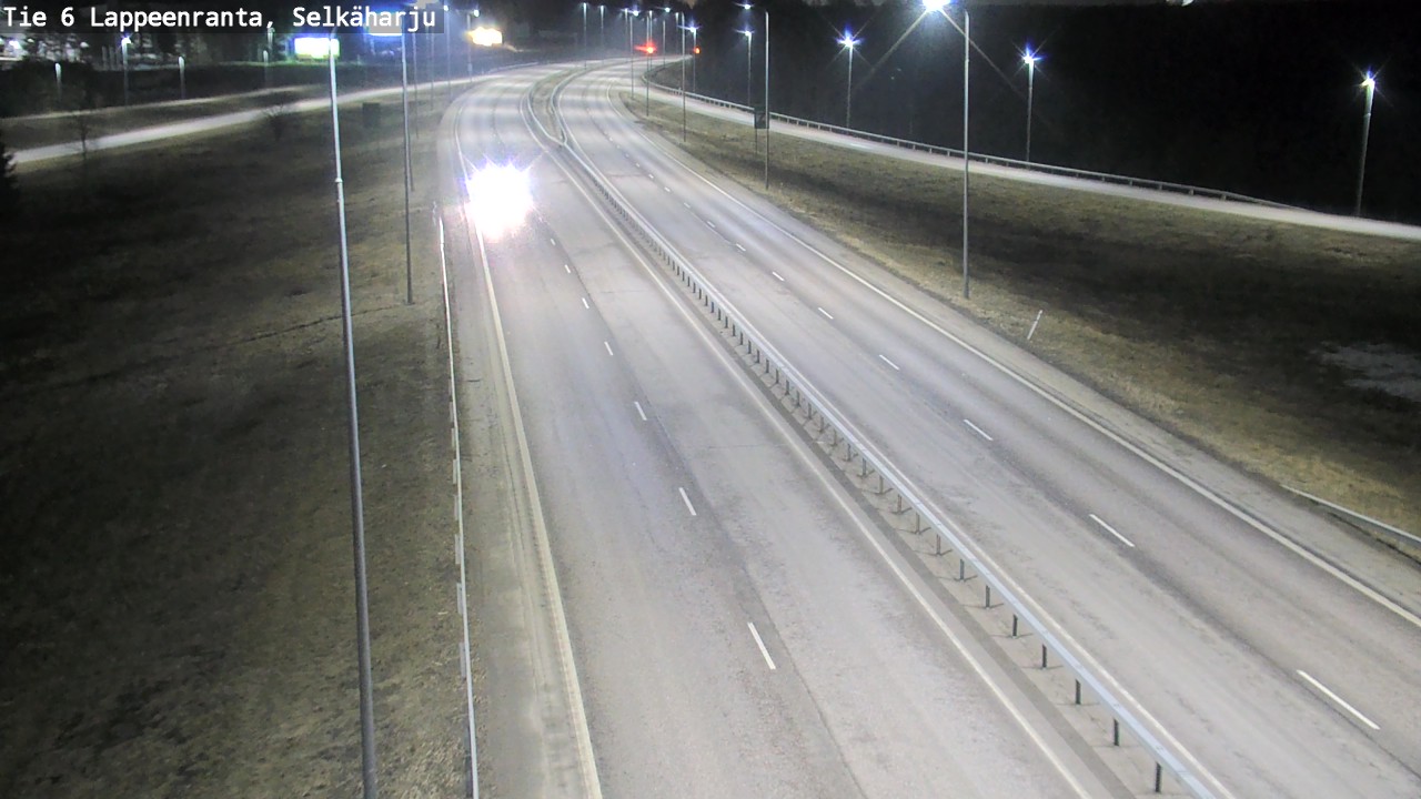 Weather Camera Image Road 6 Lappeenranta, Selkäharju, Lappeenranta, Etelä-Karjala