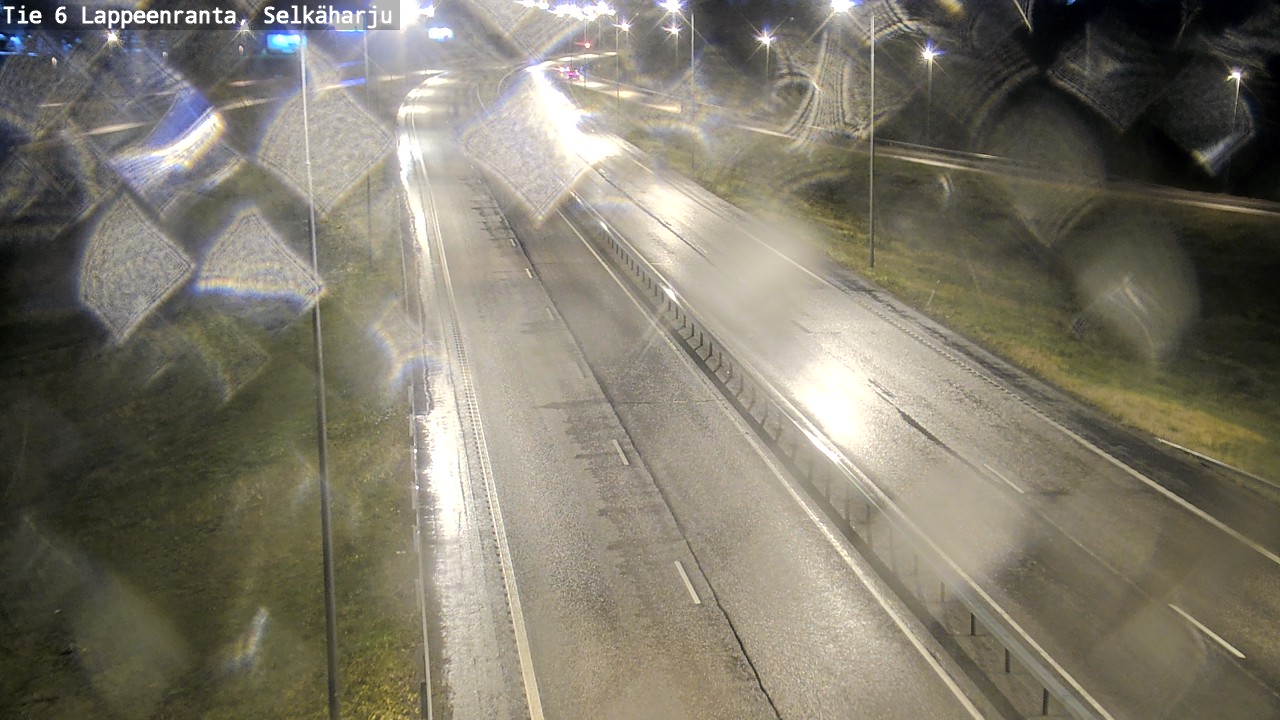 Weather Camera Image Road 6 Lappeenranta, Selkäharju, Lappeenranta, Etelä-Karjala