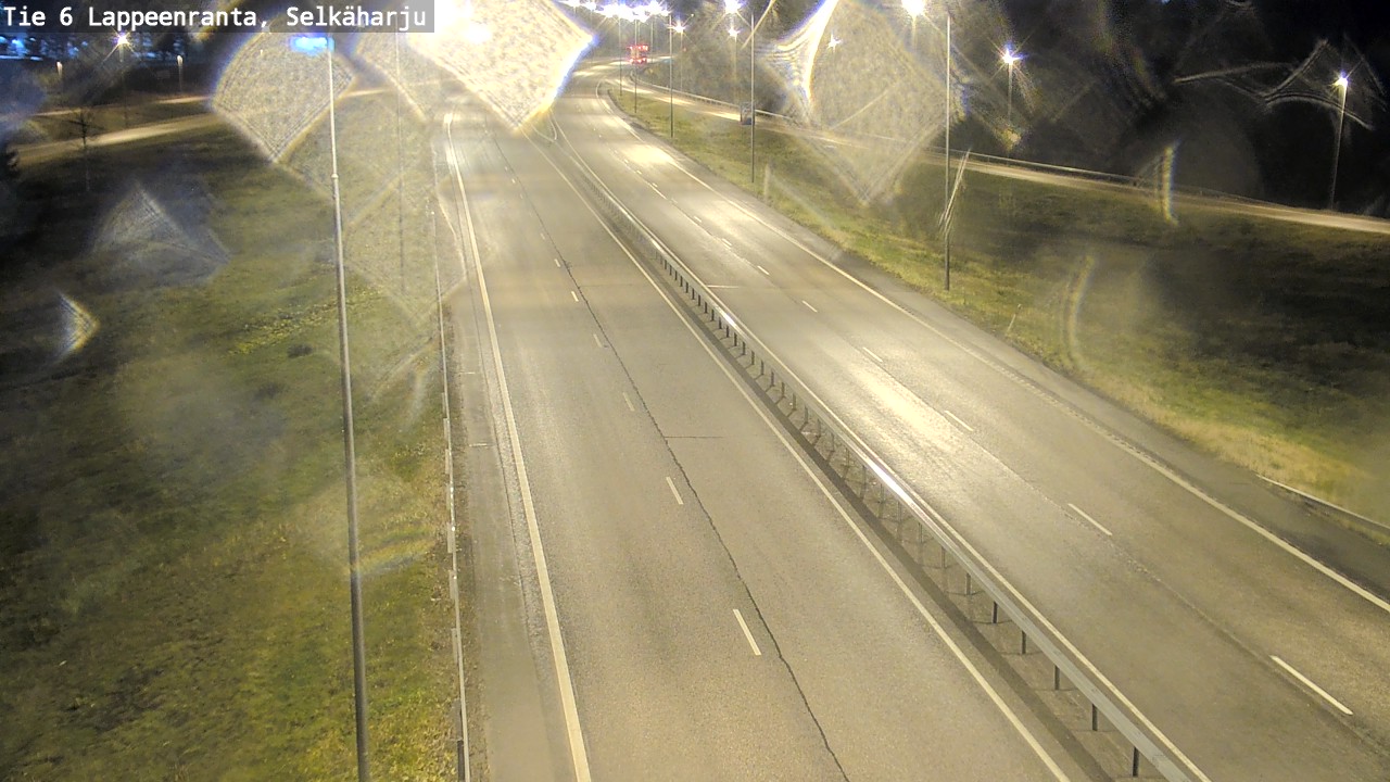 Weather Camera Image Road 6 Lappeenranta, Selkäharju, Lappeenranta, Etelä-Karjala