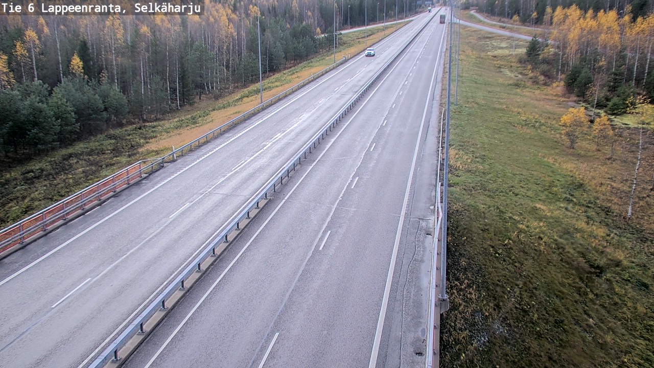 Kelikamerat Kuva Tie 6 Lappeenranta, Selkäharju, Lappeenranta, Etelä-Karjala