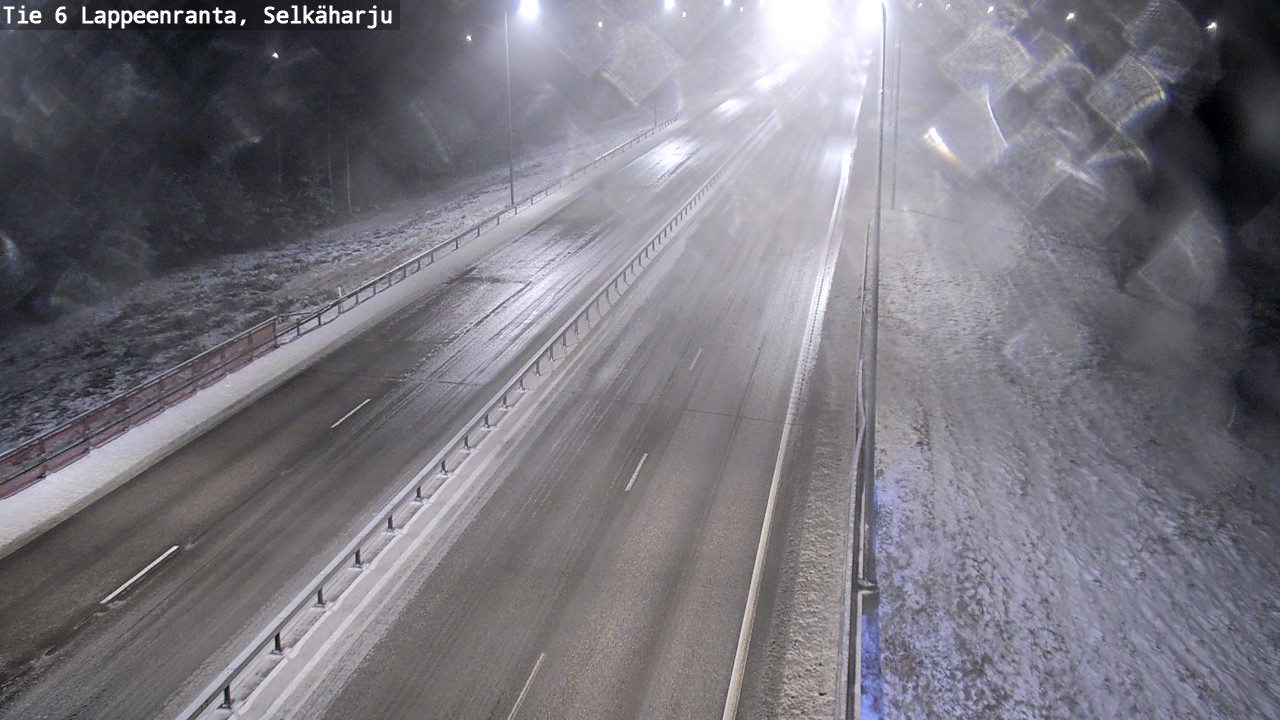 Weather Camera Image Väg 6 Villmanstrand, Selkäharju, Lappeenranta, Etelä-Karjala