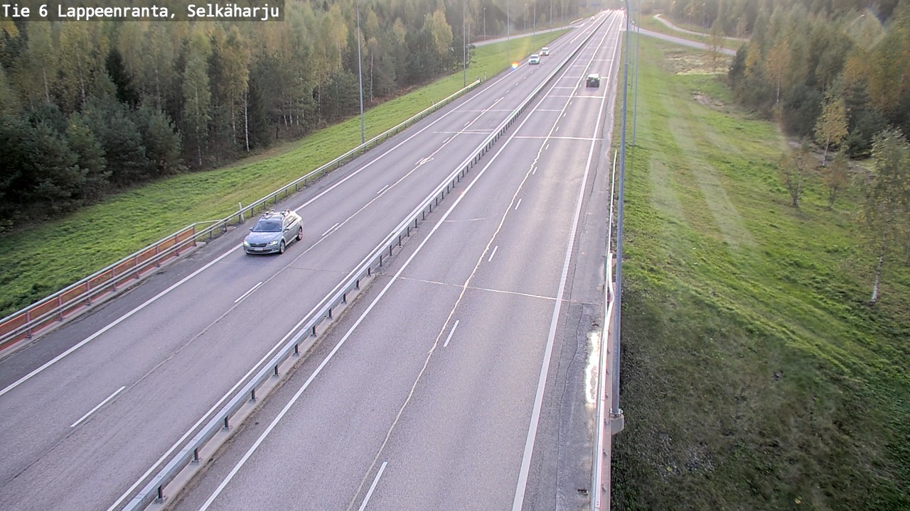 Kelikamerat Kuva Tie 6 Lappeenranta, Selkäharju, Lappeenranta, Etelä-Karjala