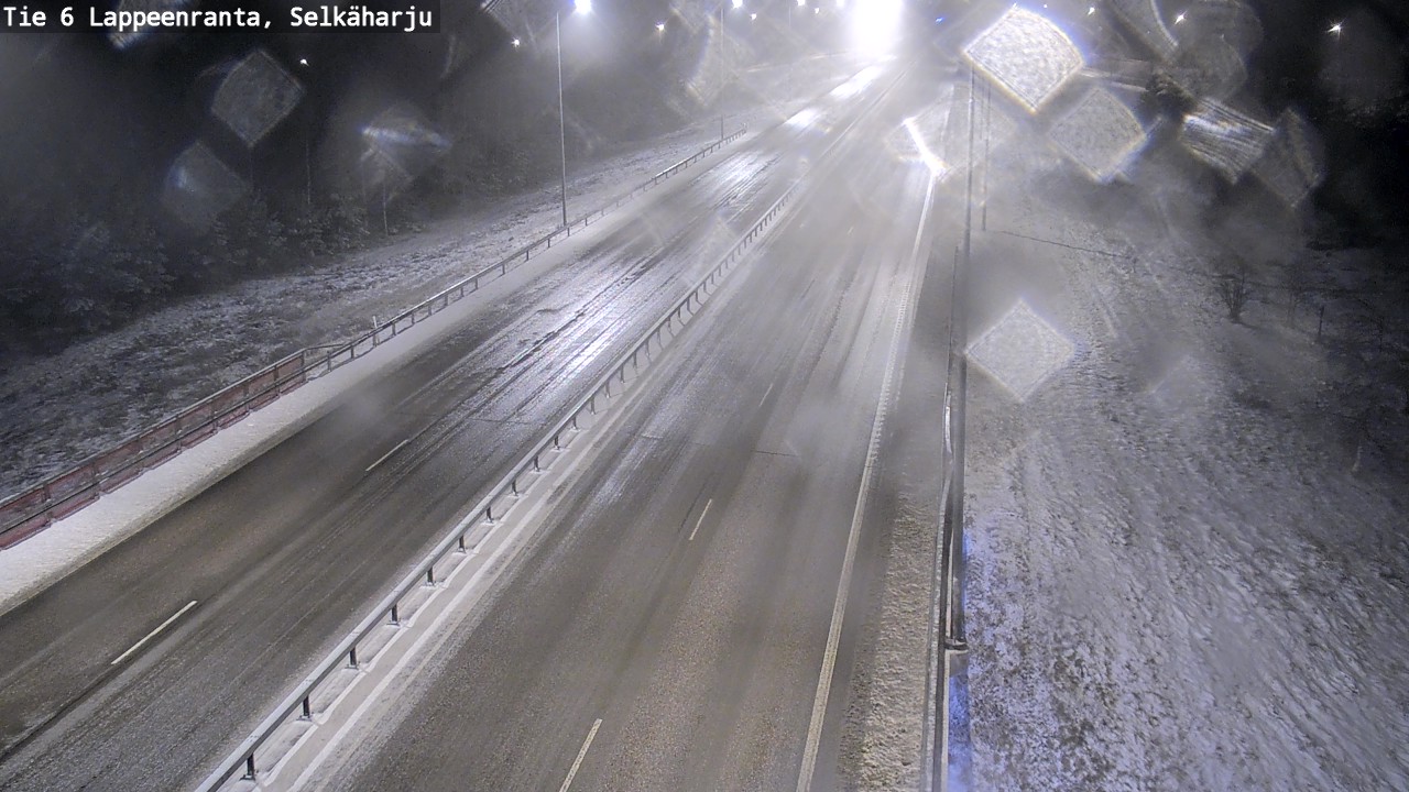 Weather Camera Image Väg 6 Villmanstrand, Selkäharju, Lappeenranta, Etelä-Karjala