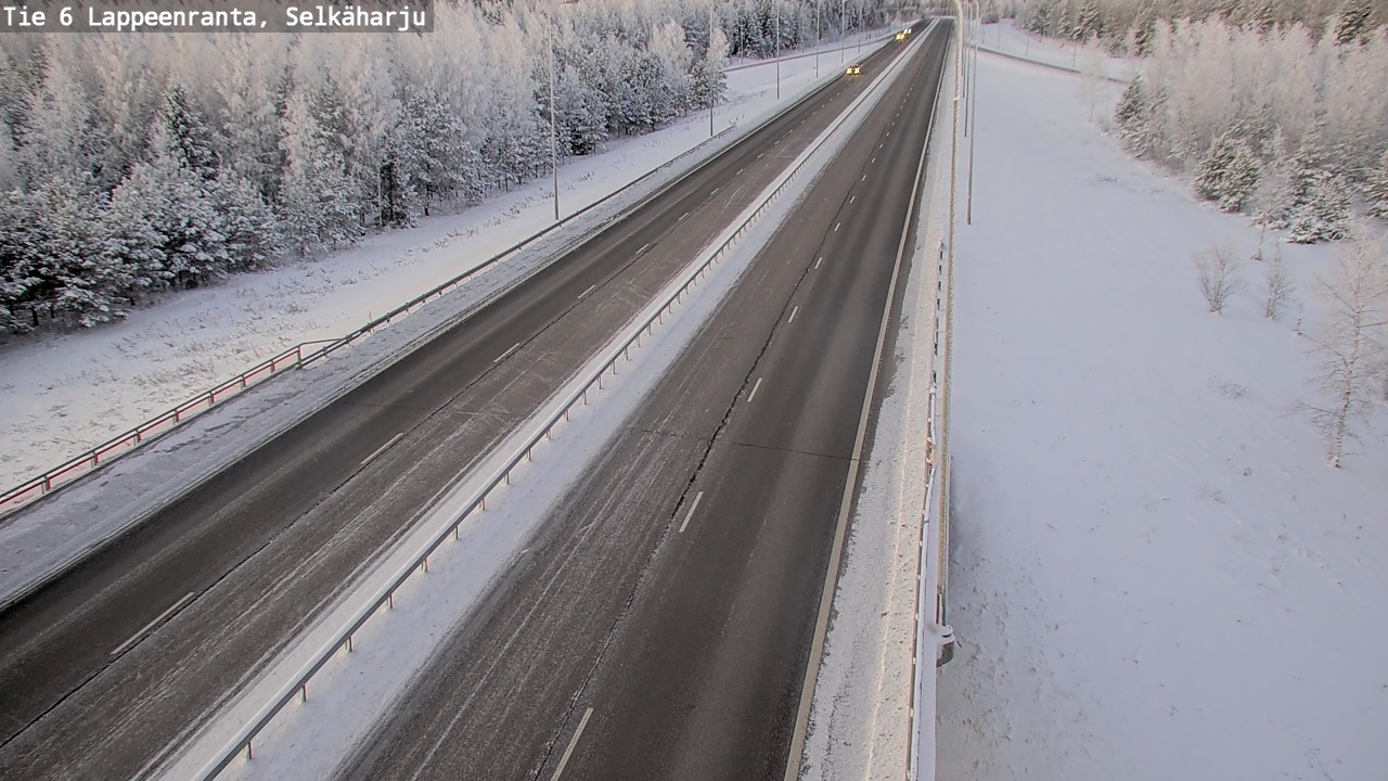 Kelikamerat Kuva Tie 6 Lappeenranta, Selkäharju, Lappeenranta, Etelä-Karjala