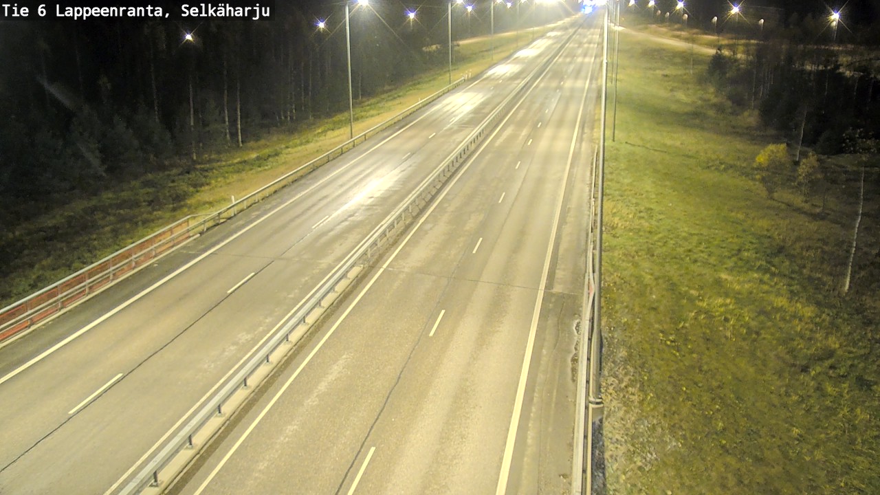Weather Camera Image Road 6 Lappeenranta, Selkäharju, Lappeenranta, Etelä-Karjala