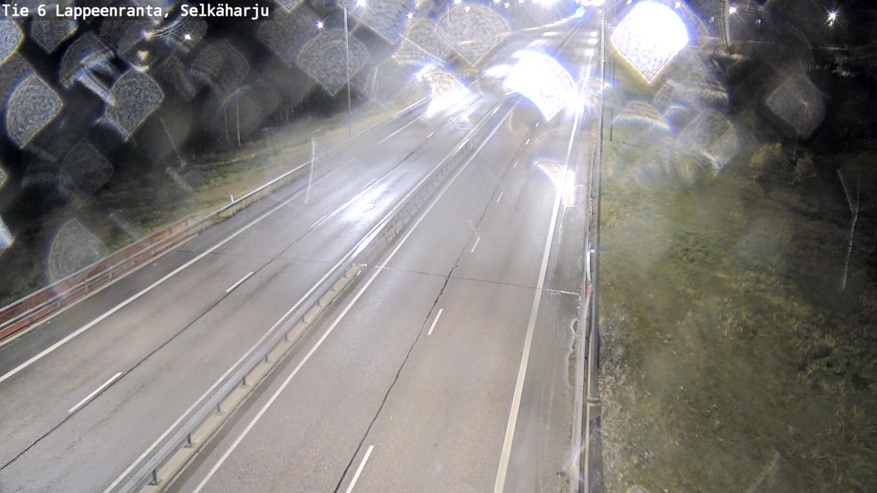 Weather Camera Image Road 6 Lappeenranta, Selkäharju, Lappeenranta, Etelä-Karjala