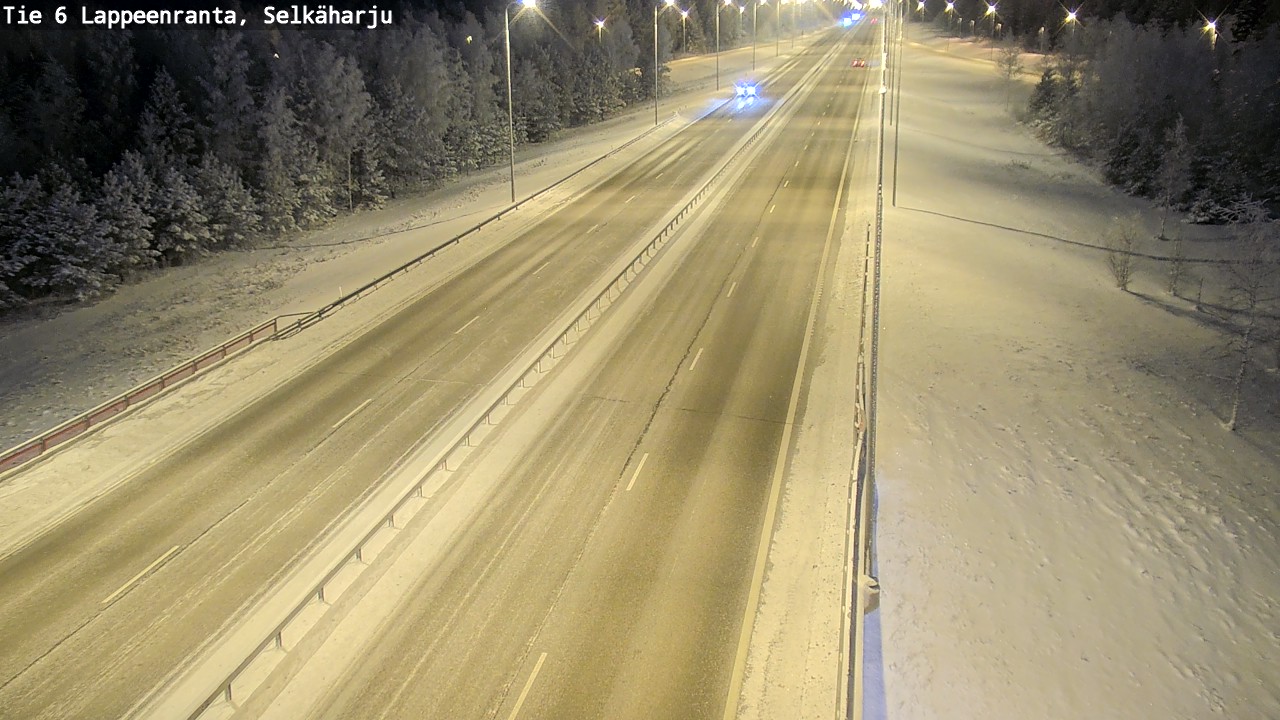 Weather Camera Image Road 6 Lappeenranta, Selkäharju, Lappeenranta, Etelä-Karjala