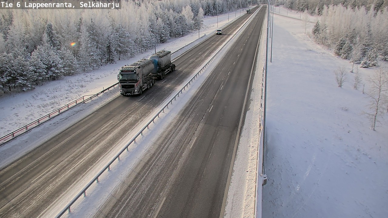 Kelikamerat Kuva Tie 6 Lappeenranta, Selkäharju, Lappeenranta, Etelä-Karjala