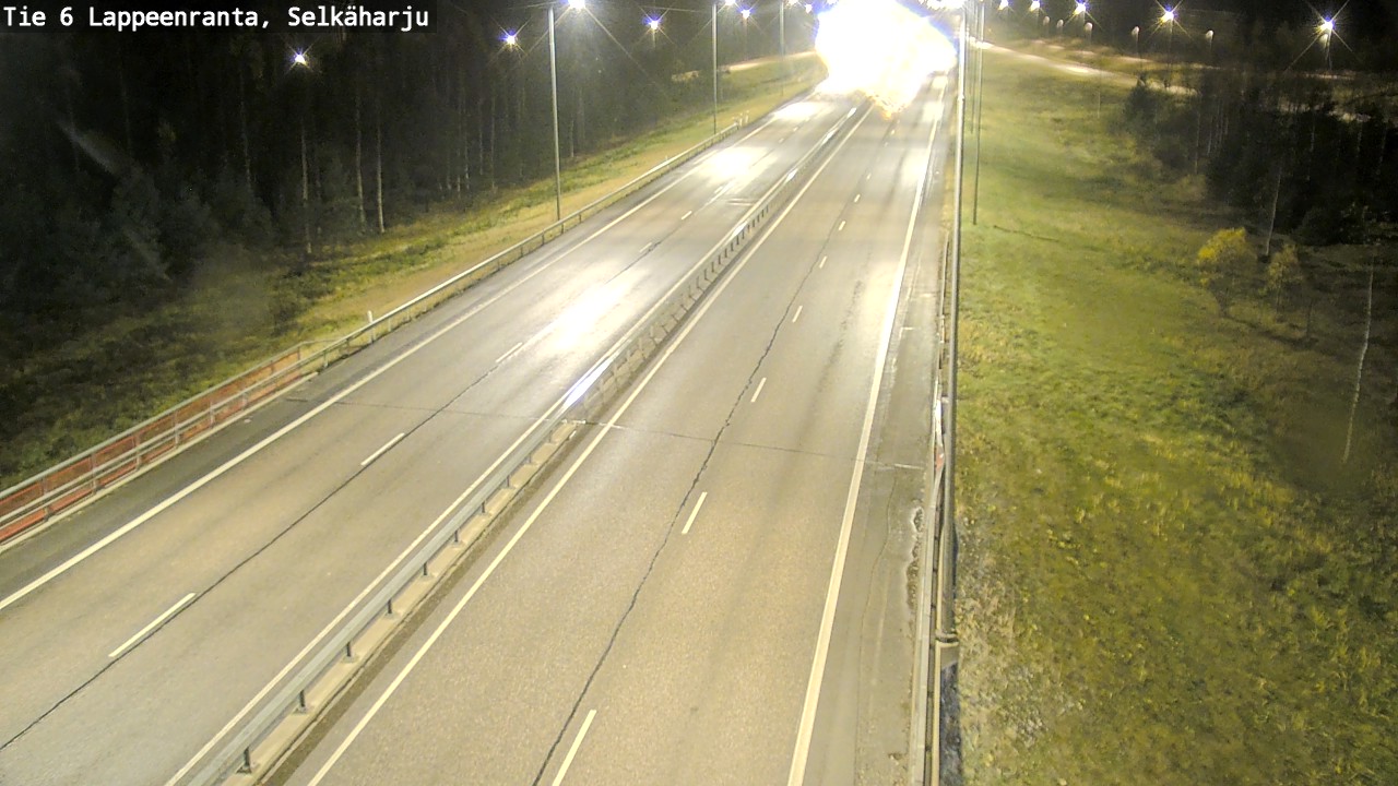 Weather Camera Image Road 6 Lappeenranta, Selkäharju, Lappeenranta, Etelä-Karjala