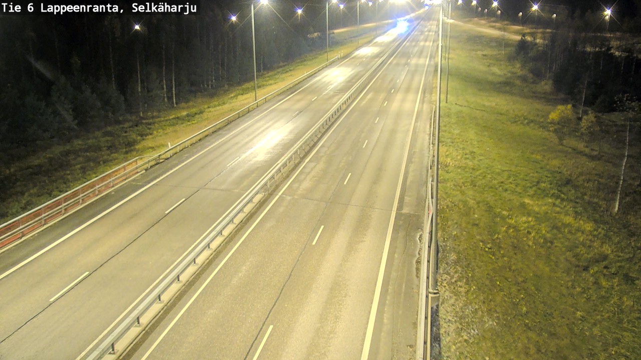 Weather Camera Image Väg 6 Villmanstrand, Selkäharju, Lappeenranta, Etelä-Karjala