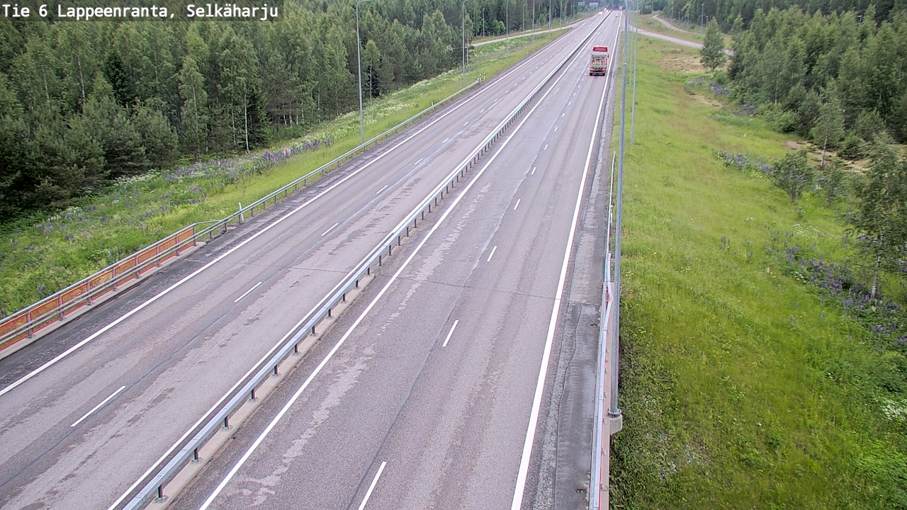 Kelikamerat Kuva Tie 6 Lappeenranta, Selkäharju, Lappeenranta, Etelä-Karjala