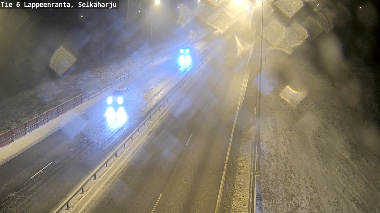 Weather Camera Image Väg 6 Villmanstrand, Selkäharju, Lappeenranta, Etelä-Karjala