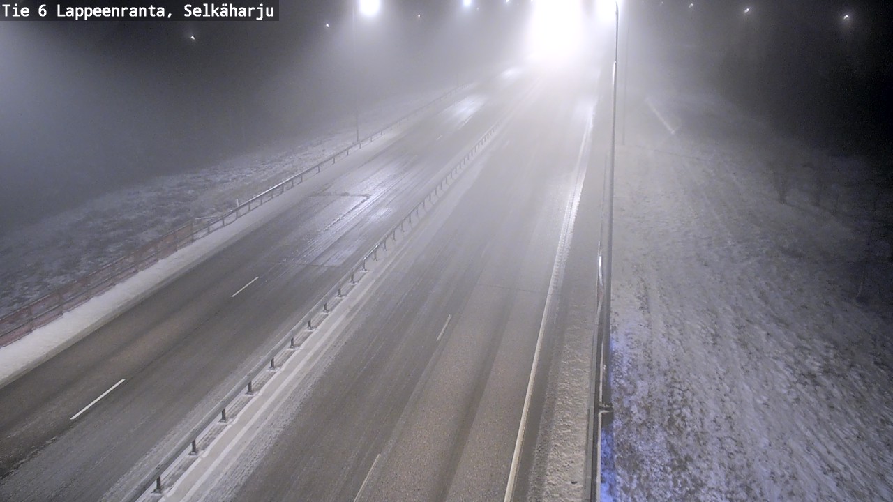 Weather Camera Image Väg 6 Villmanstrand, Selkäharju, Lappeenranta, Etelä-Karjala