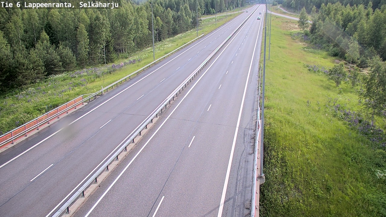 Kelikamerat Kuva Tie 6 Lappeenranta, Selkäharju, Lappeenranta, Etelä-Karjala
