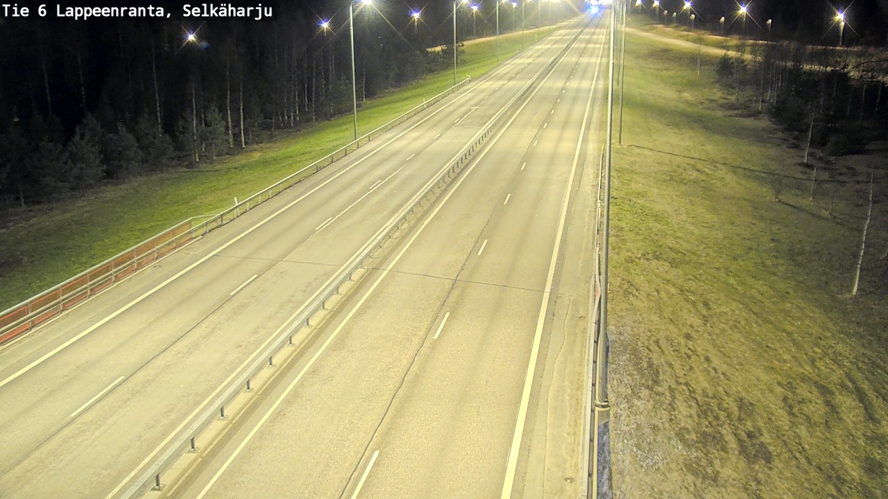 Weather Camera Image Road 6 Lappeenranta, Selkäharju, Lappeenranta, Etelä-Karjala
