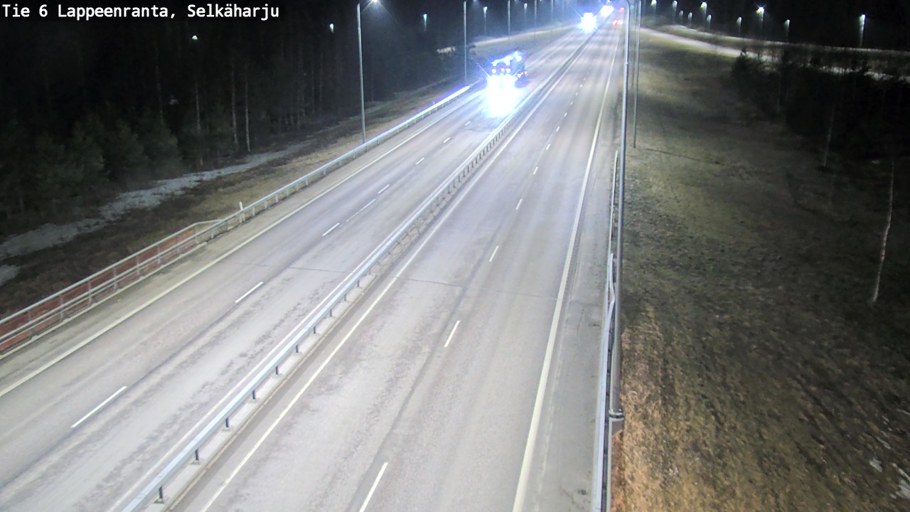 Weather Camera Image Road 6 Lappeenranta, Selkäharju, Lappeenranta, Etelä-Karjala